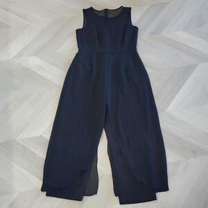 Enfocus Studio Black Sleeveless Jumpsuit